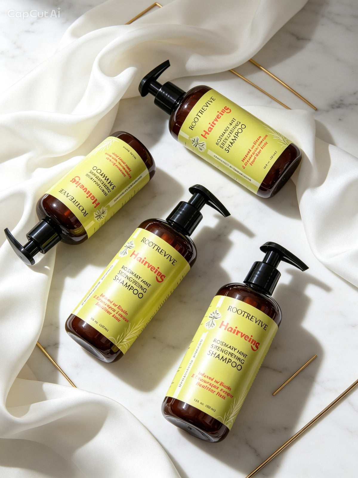 HAIRVEINS ROSEMARY MINT STRENGTHENING HAIR SHAMPOO